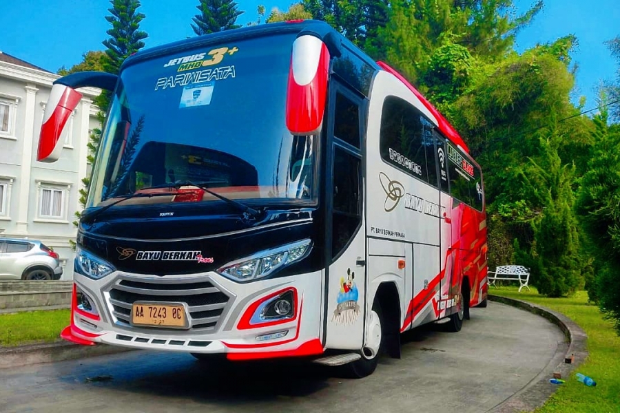 Harga Sewa Bus Pariwisata Bayu Berkah Trans Terbaru 2023